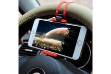 Shot Case Support pour téléphone mobile voiture volant asus zenpad 3s 10 smartphone reglable universel 360 rotatif noir/rouge
