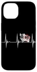 iPhone 14 Wild Boar Hunting Razorback Target Heartbeat EKG Pulse Beat Case