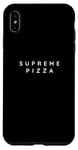 Coque pour iPhone XS Max Supreme Pizzas Cook Lovers / Supreme Pizza Fan / Police moderne