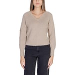 Pull Vila  VITULI L/S V-NECK GLITER KNIT TOP/PB 14098057