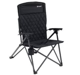 Outwell Ullswater Portable Folding Camping Picnic Outdoor Garden Chair - Black