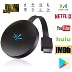 G6 Bâton de télévision 2.4GHz Vidéo WiFi Affichage HD Dongle Digital HDMI Media Streamer vidéo Récepteur TV Dongle Pour chromecast