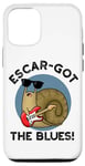 Coque pour iPhone 12/12 Pro Jeu de mots Funny Snail de Scar-got The Blues