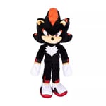 Sonic 3 The Hedgehog Le Film – Official Sega Licensed Deluxe Shadow Soft Toy – 33 cm – Soft – Realistic Details – Sparkling Eyes – Children's Soft Toy – Collectable – 3 Years +