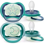 Philips Avent SCF376/13 Ultra Air Nighttime -tutit 6-18 kk, 2 kpl, taivaankappaleet