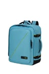American Tourister Take2Cabin - Sac de cabine Ryanair 25 x 20 x 40 cm, 24 L, 0.50 kg, bagage à main, sac à dos d'avion S Underseater, bleu (Breeze Blue)