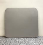 Silver Grey Fabric Mouse Mat - Pad Non-Slip Foam Rubber 25cm x 22cm