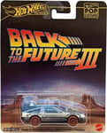 HOT WHEELS POP CULTURE 2023 BACK TO THE FUTURE TIME MACHINE 50'S VERSION HXD99