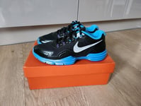 Nike Lunar TR1+ Black Blue Glow Men's Trainers Shoes Size UK 8.5