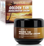 Tanning Accelerator Cream - Instensive Brown Tan- Tanning Oil -Sunbed Cream 100g