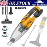 Cordless Vacuum Cleaner Hoover Upright Lightweight Handheld For Dewalt XR 18V UK