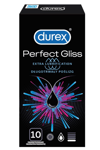 Préservatifs Durex Perfect Gliss Extra Lubrification, 10 pieces