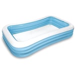 Piscine gonflable rectangulaire Bleu Intex