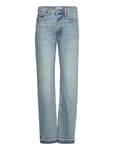 Gina Tricot Full Length Jeans Blå