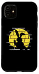 Coque pour iPhone 11 Lapin de Pâques projecteur ombre silhouette lapin dessin animé