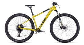 Vtt semi rigide cube analog sram sx eagle 12v 29   vert jaune lime 2023