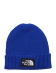 The North Face Kids Tnf Box Logo Cuffed Beanie Blå