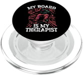 Skateboard Funny Board Skater Stuff PopSockets PopGrip pour MagSafe