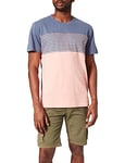 Hurley M Chest Print Block SS Tee T-Shirt Homme, Bleu (Baltic Blue), M