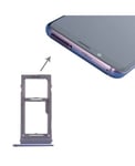 Tiroir Sim/SD Samsung Galaxy S9 (G960F) et S9 Plus (G965F) - Bleu Corail