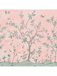 Laura Ashley Eglantine Wallpaper Mural, Blush, 113411