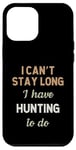 Coque pour iPhone 12 Pro Max Hunter Hunting Fishing Deer Game Hobby Job Pour homme et femme