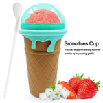 Bottle Slushy Maker Smoothies Cup Squeeze Cup Milkshake Bottle Ice Cream Maker