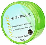 Pure Aloe Vera Gel, 100% Organic Aloe Vera Gel for Face Care Hair Care Body Care