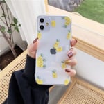 KESHOUJI Summer Fruit Cherry Pineapple Phone Case For iPhone 11 Pro Max XR XS MAX Case Small Fresh Soft Case For iPhone 7 8 Plus Cover,2,For iphone11