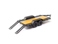 Axial SCX24 Flat Bed Vehicle Trailer with LED Taillights:1/24th G-AXI00009