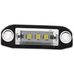 2 st LED-skyltbelysning för S80 Xc90 S40 V60 Xc60 S60 C70 V50 Xc70 V70 Black