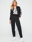 adidas Sportswear Womens Teamsport Tracksuit - Black/white, Black/White, Size S, Women