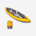 Decathlon X100 1/2 Person Drop-Stitch Floor Touring Inflatable Kayak