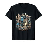 Lord Shiva Durga Hindu God Mahadeva Goddess Goddess Parvati T-Shirt