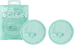 REAL TECHNIQUES Dual Sided Reusable Makeup Remover Pads (Packaging and sponge c