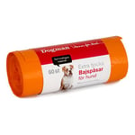 Dogman Bajspåse Knythandtag 60-Pack Orange