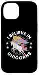 iPhone 14 Unicorn rainbow - I believe in unicorns Case