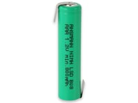 Ansmann 2311-3003, Laddningsbart Batteri, Aaa, Nickel-Kadmium (Nicd), 1,2 V, 800 Mah, -20 - 50 ° C