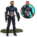 MARVEL - Avengers Infinity - Captain America Marvel Select Action Figure Diamond