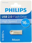Philips USB Flash Drive. 16GB. Moon edition 2.0 - 16GB - Minnepenn
