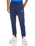 Nike M NSW Club JGGR JSY Pantalon de Sport Homme Midnight Navy/(White) FR: 2XL (Taille Fabricant: 2XL-T)