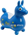 GYMNIC Cheval sauteur Rody bleu jouet jeu + 3 ans 54 x 45 cm