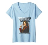 Womens Twisted Metal TV Series The Quiet One V-Neck T-Shirt