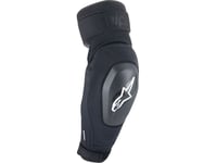 Alpinestars Alpinestars A-Impact Plasma Elite Shield Elbow Protectors Armbågsskydd, Svartvit, Nivå 2 Skydd Storlek: Xl