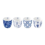 SET DE 4 GOBELETS 16CL EN PORCELAINE PAGODA