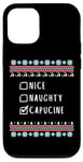 Coque pour iPhone 12/12 Pro Gentile Coquine Noël Capucine Pull Moche