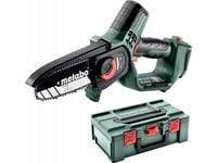 Grenbeskjæring Motorsag Metabo Ms 18 Ltx 15  18 V  15 Cm Bånd (Uten Batteri Og Lader)