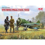 Icm - Vvs Rkka Pilots (1939-1942)Maquette Figurine Vvs Rkka Pilots (1939-1942) Icm 32102 1/32ème Maquette Char Promo Figurine Miniature