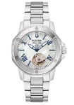 Bulova Silver Womens Analogue Watch Marine Star 96L326