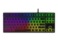 Krux Atax Pro Rgb, Kabel, Usb, Mekaniska Tangentbrytare, Qwerty, Rgb Led, Svart